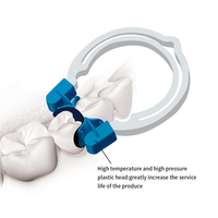 Azdent Dental przekrój profilowany metalowy klips sprężynowy wymiana zębów dentysta Matrix Ring Tools Lab Instrument 3